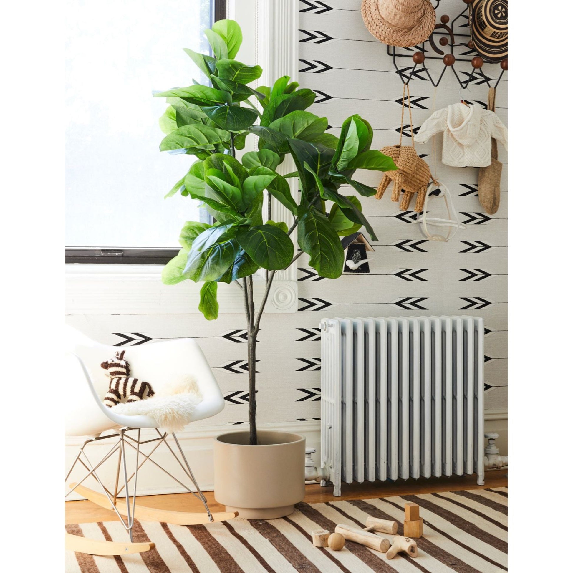 Faux Fiddle Leaf Fig Tree