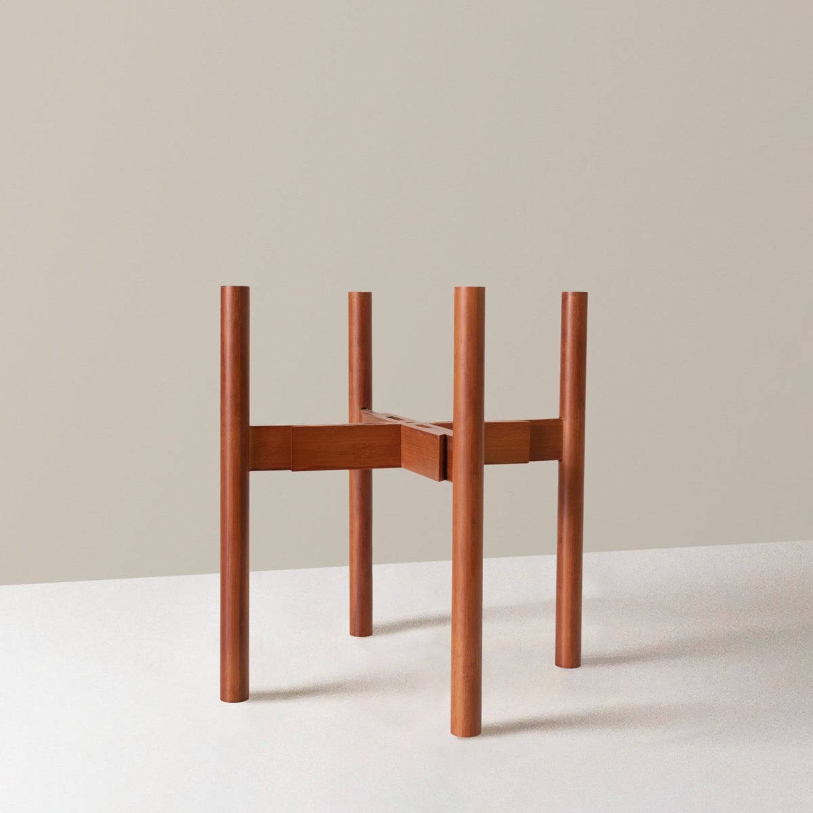 Bamboo plant stand
