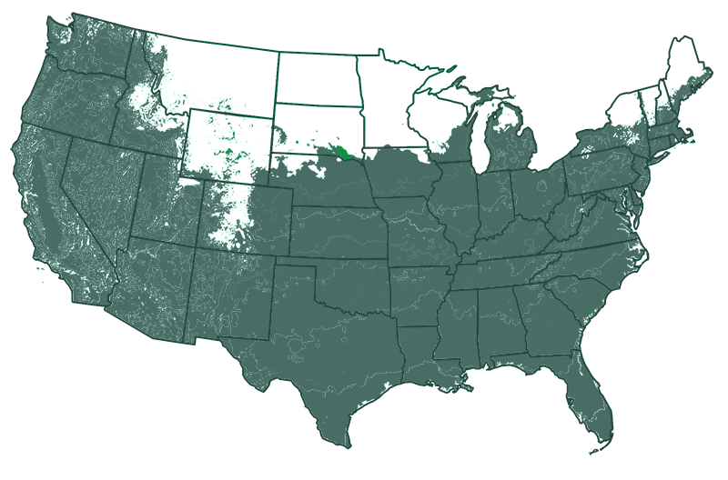 USDA hardiness zone map for zones 5-10 outdoors